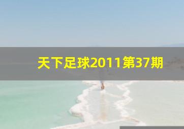 天下足球2011第37期