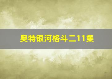 奥特银河格斗二11集