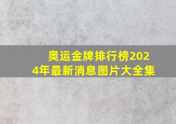 奥运金牌排行榜2024年最新消息图片大全集