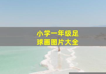 小学一年级足球画图片大全