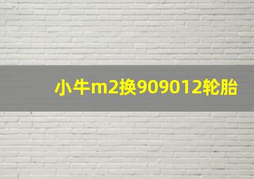 小牛m2换909012轮胎