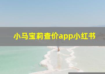 小马宝莉查价app小红书