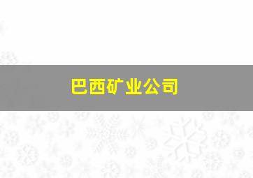 巴西矿业公司