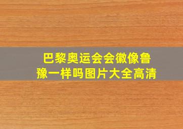 巴黎奥运会会徽像鲁豫一样吗图片大全高清