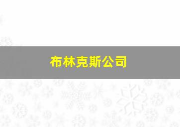 布林克斯公司