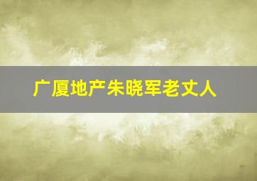 广厦地产朱晓军老丈人