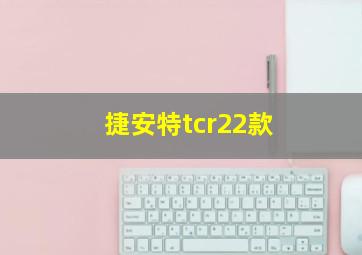 捷安特tcr22款