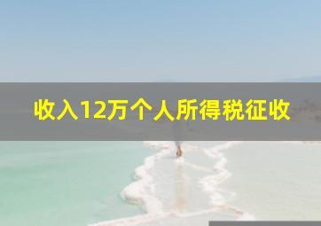 收入12万个人所得税征收