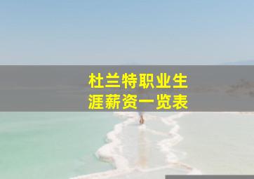 杜兰特职业生涯薪资一览表