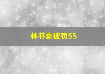 林书豪被罚55