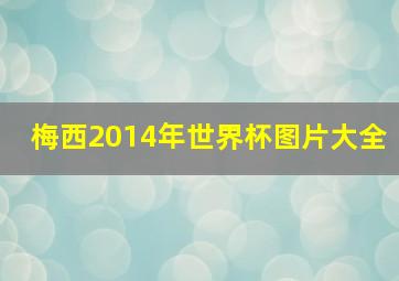 梅西2014年世界杯图片大全