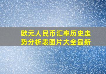 欧元人民币汇率历史走势分析表图片大全最新