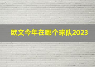 欧文今年在哪个球队2023