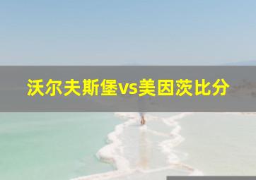 沃尔夫斯堡vs美因茨比分