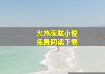 火热朦胧小说免费阅读下载