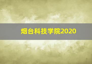 烟台科技学院2020