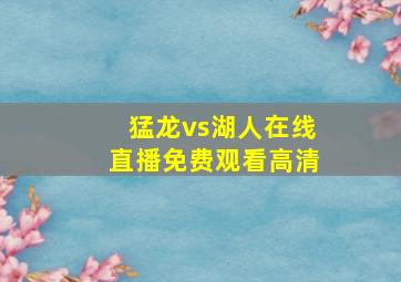 猛龙vs湖人在线直播免费观看高清