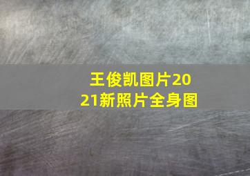 王俊凯图片2021新照片全身图