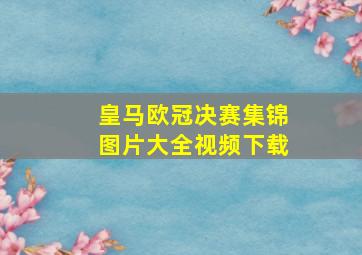 皇马欧冠决赛集锦图片大全视频下载