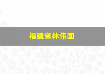 福建省林伟国