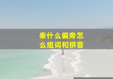 秦什么偏旁怎么组词和拼音