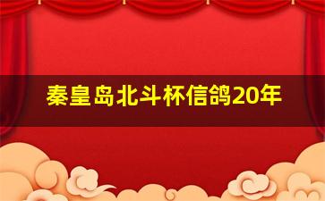 秦皇岛北斗杯信鸽20年