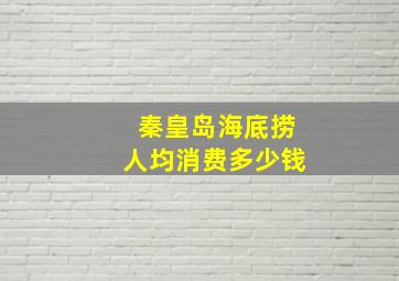 秦皇岛海底捞人均消费多少钱