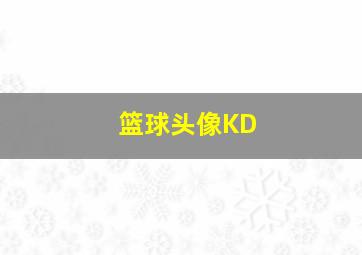 篮球头像KD