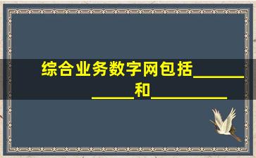 综合业务数字网包括___________和_________两种信道