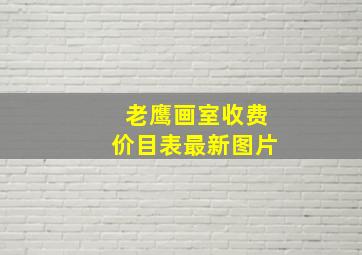 老鹰画室收费价目表最新图片