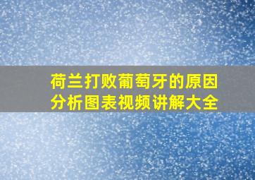 荷兰打败葡萄牙的原因分析图表视频讲解大全