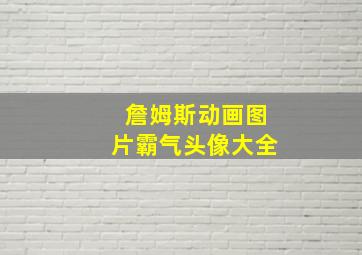 詹姆斯动画图片霸气头像大全