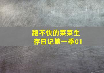 跑不快的菜菜生存日记第一季01