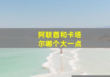 阿联酋和卡塔尔哪个大一点