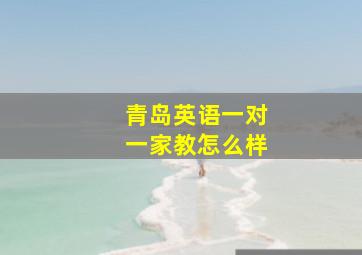 青岛英语一对一家教怎么样