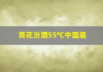 青花汾酒55℃中国装