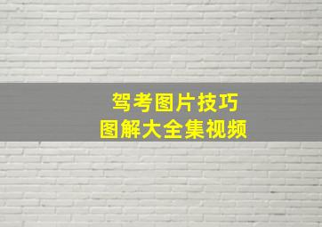 驾考图片技巧图解大全集视频