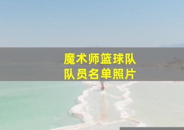 魔术师篮球队队员名单照片